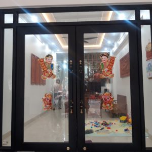 Cửa nhôm hệ thủy lực - 004