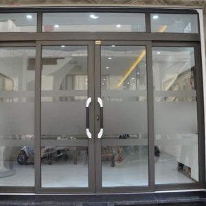 Mẫu cửa trượt quay nhôm Zongkai - 001